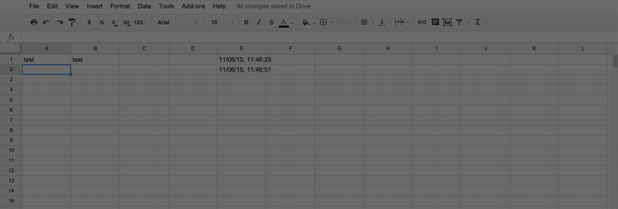 how to use google drive spreadsheets